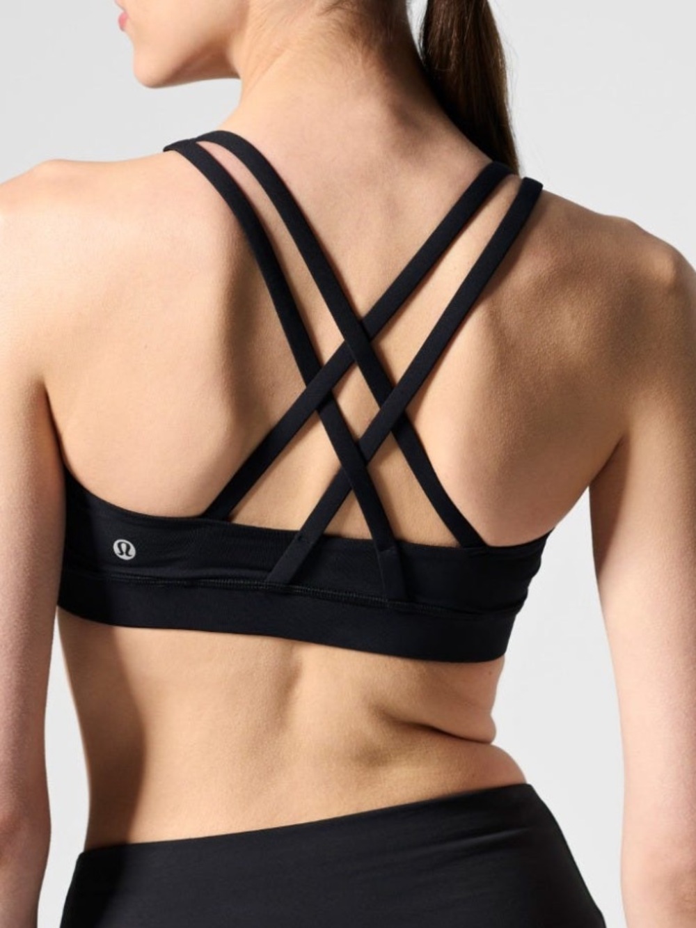 lululemon athletica Black Wireless Sports Bra